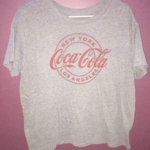 Coca Cola shirt light grey